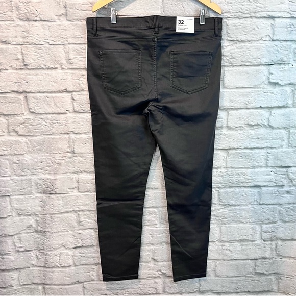 NWT Joe Fresh 32” Classic Slim Mid Rise Hurricane Grey Jeans WF8B146080 - Picture 4 of 12